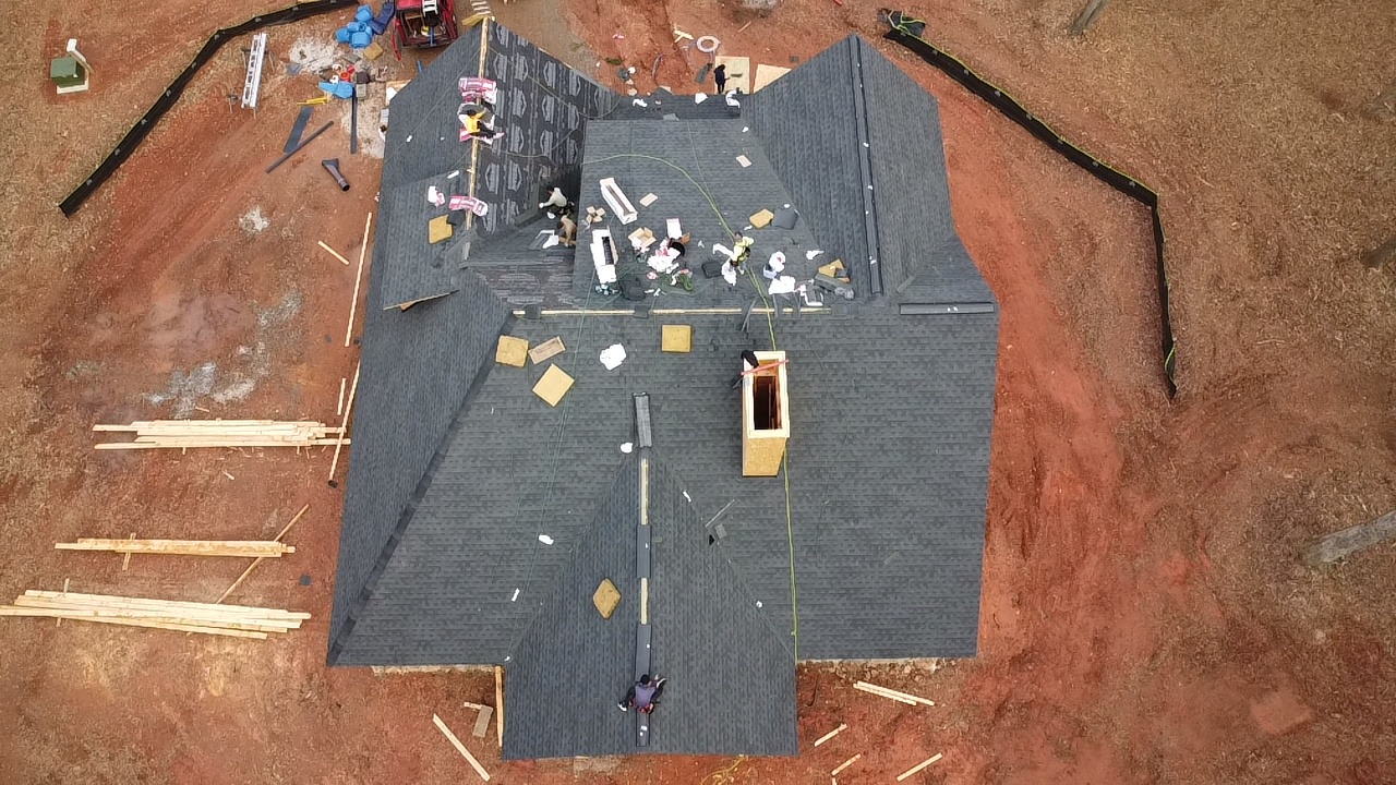 Social Circle roof installation